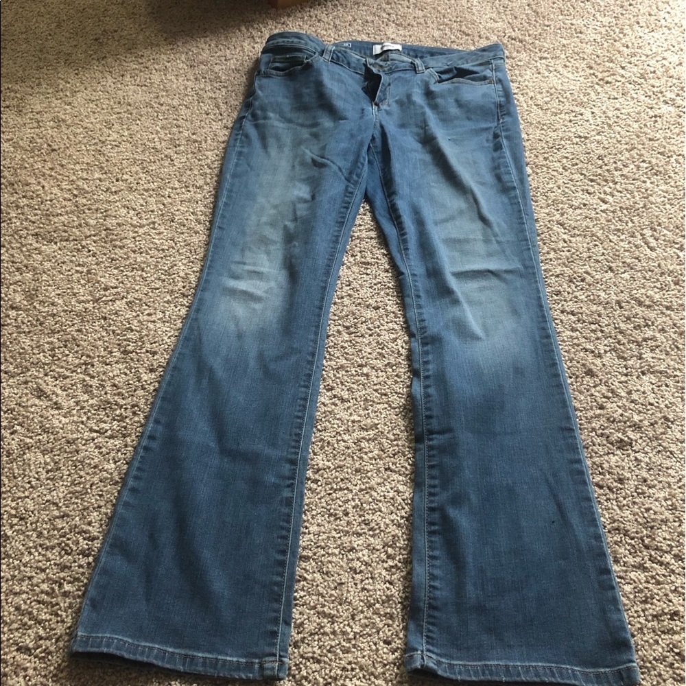Boot cut jeans
